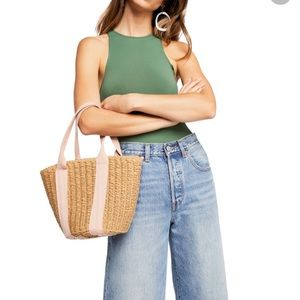 Free People Green Body Suit